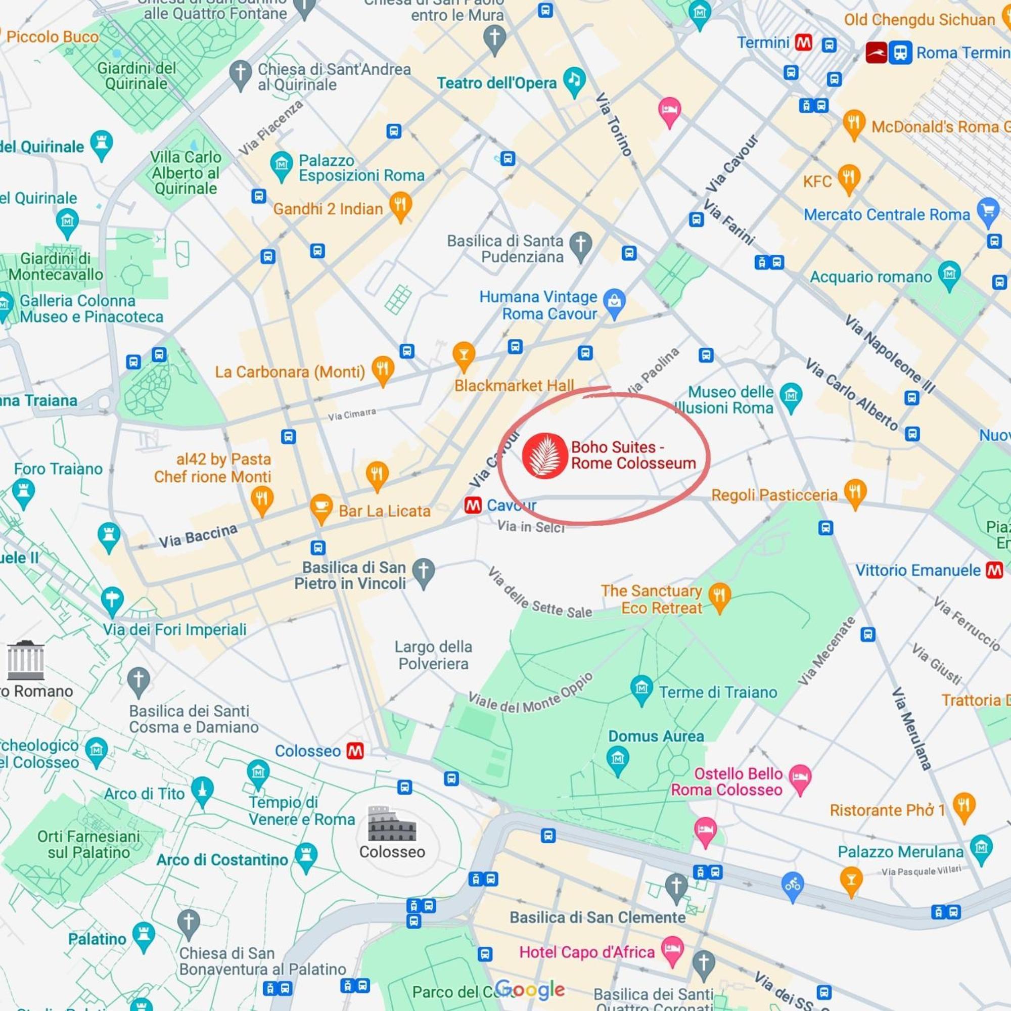 Boho Suites - Rome Colosseum Ngoại thất bức ảnh